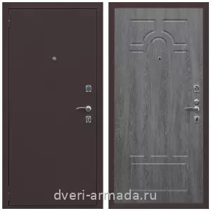 Входные двери Роял Вуд, Дверь входная Армада Комфорт Антик медь / МДФ 6 мм ФЛ-58 Дуб Филадельфия графит
